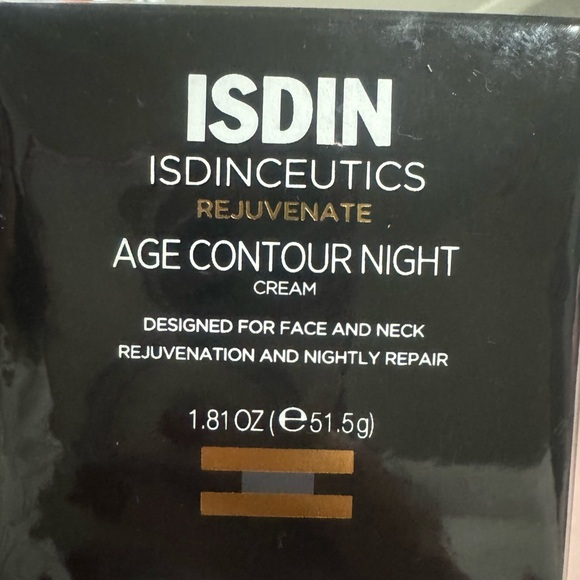 ISDIN ISDINCEUTICS Rejuvenate Age Contour Night Cream - Black and Gold